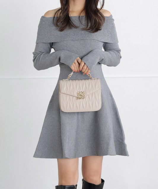 Bolso de hombro Acolchado